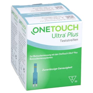 Airforce One ONE Touch Ultra Plus bandelettes de test (2 x 50 pièces)