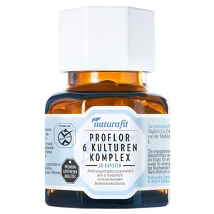 Naturafit Proflor 6 complexe de cultures bactériennes gélules (20 pièces)