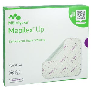 Mepilex Up 10x10 cm pansement en mousse (5 pièces)