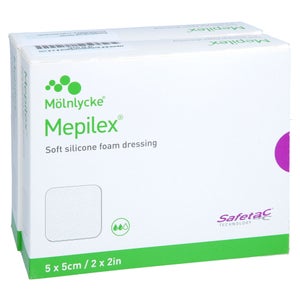 Mepilex 5x5 cm pansement en mousse (10 pièces)