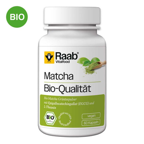Raab Vitalfood Matcha bio gélules (60 gélules)
