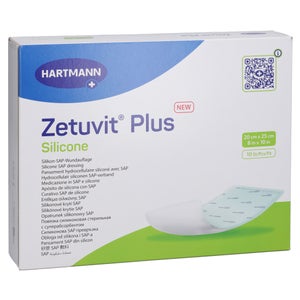Zetuvit Plus Silicone stérile 20x25 cm (10 pièces)