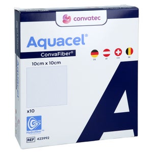 Aquacel Convafiber pansement 10x10 cm (10 pièces)