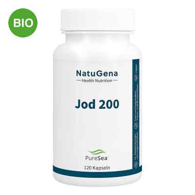 NatuGena Iode 200 de goémon bio en gélules (120 gélules)