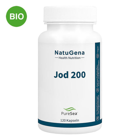 NatuGena Organic Kelp Iodine 200 in capsules (120 capsules)