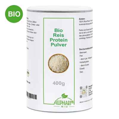 Allpharm poudre de protéine de riz bio (400 g)