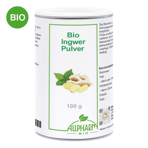 Allpharm Gingembre bio Premium poudre (100 g)
