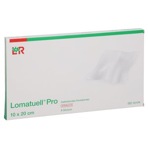 Lomatuell Pro 10x20 cm stérile (8 pièces)