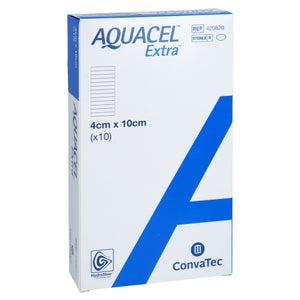 Aquacel Extra 4x10 cm pansement (10 pièces)