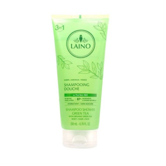 Laino Shampooing Douche 3 en 1 Thé Vert Bio (200 ml)