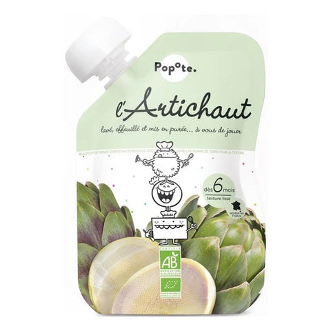 Popote Organic Artichoke Gourd Vegetables +6 months 120g
