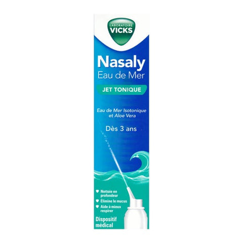 Vicks Nasaly Eau de Mer Jet Tonique 120 ml