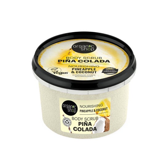 Organic Shop Gommage corporel nourrissant Piña Colada (250 ml)