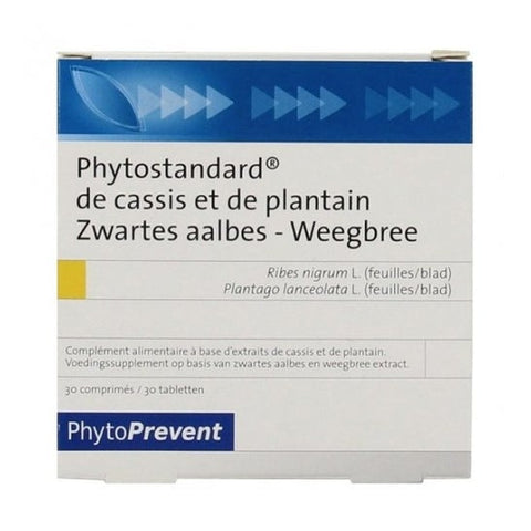 Pileje PhytoPrevent Phytostandard Cassis et Plantain 30 comprimés