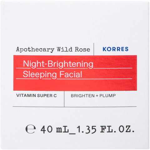 KORRES Apothecary Wild Rose crème de nuit (40 ml)