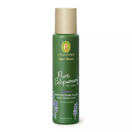 Primavera Organic Skincare crème corporelle fluide Pure Entspannung (200 ml)