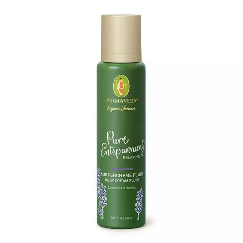 Primavera Organic Skincare crème corporelle fluide Pure Entspannung (200 ml)