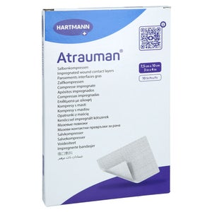 Atrauman compresses stériles 7,5x10 cm (10 pièces)