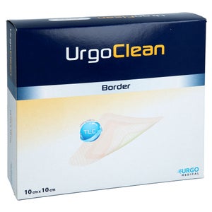 Urgoclean Border dressing 10x10 cm (10 pieces)