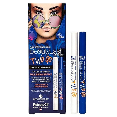RefectoCil BeautyLash TWO GO stick colorant Black Brown (1 pièce)