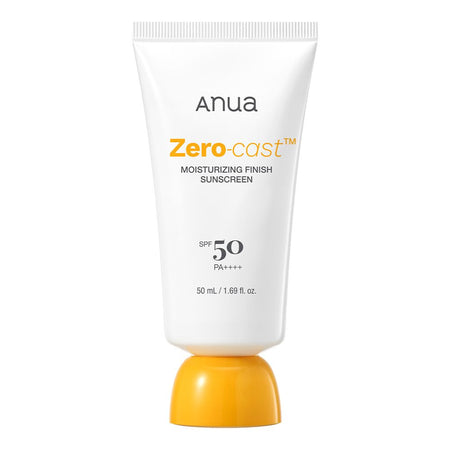 Anua Zero-Cast crème solaire hydratante à fini (50 ml)