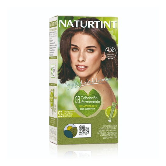 Teinture Naturtint 4.32 Brun Intense