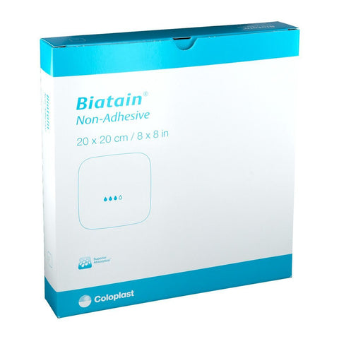 Biatain Pansement en mousse non adhésif 20x20cm (5 pièces)