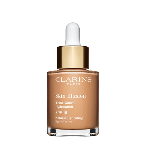 Clarins Skin Illusion fond de teint hydratant teinte 108,5 Cashew (30 ml)