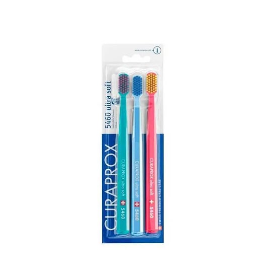 Curaprox Brosse à dents 5460 Ultra Soft (3 pièces)