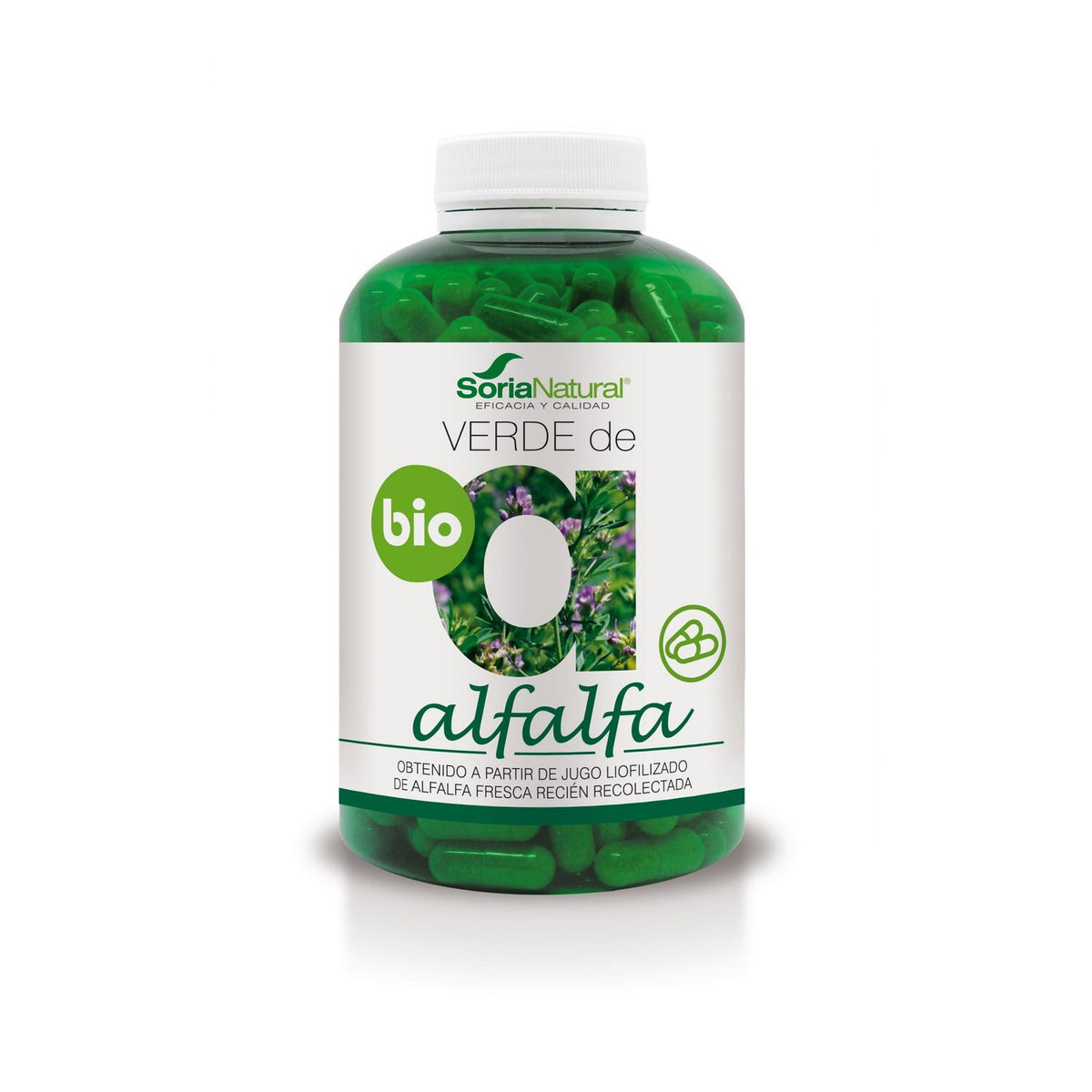 Soria Natural Luzerne Vert Bio (240 gélules)
