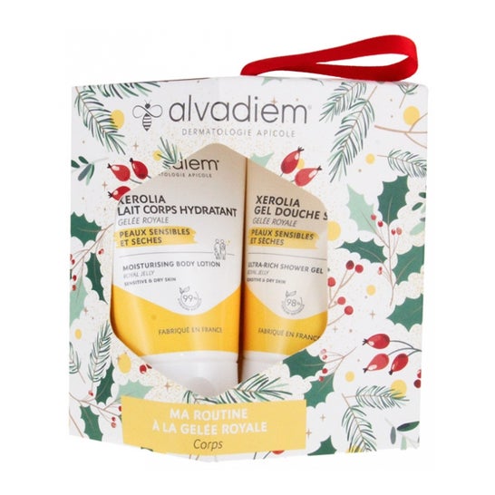 Alvadiem Xerolia Lait Corps Hydratant + Xerolia Gel Douche Surgras