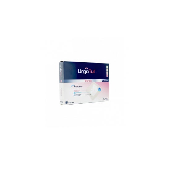 UrgoTul Absorb Border pansement 15x20 cm (10 pièces)