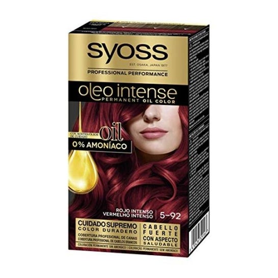 Syoss Olio Intense teinture sans ammoniac 5.92 rouge intense (50 ml)