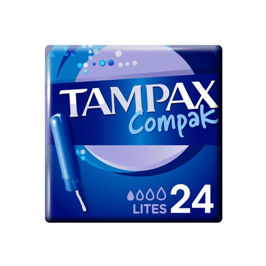 Tampax Tampons Compak Lites (24 pièces)