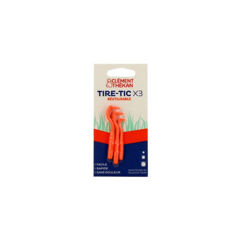 Clément Thékan Reusable Tick Remover with 3 Hooks