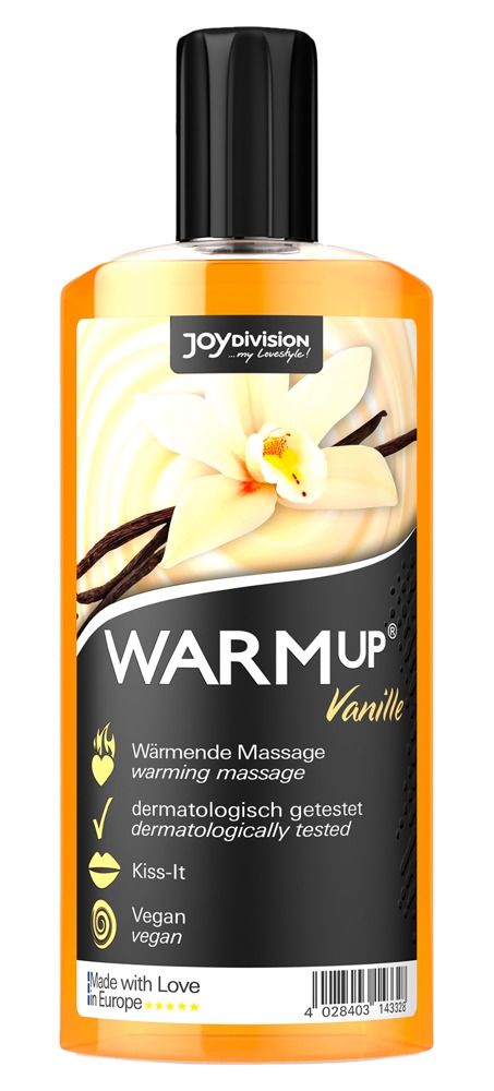 WARMup® Vanille liquide de massage (150 ml)