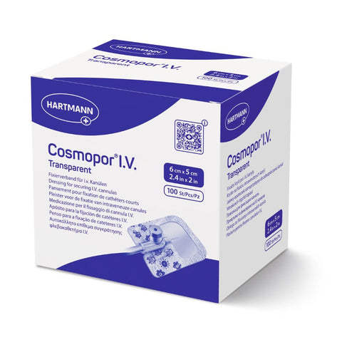 Cosmopor® I.V. 6 x 5 cm transparent (100 pièces)