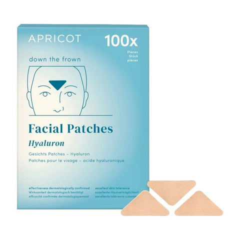 APRICOT patches visage à l'acide hyaluronique (100 pièces)