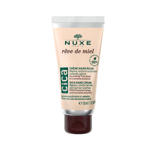 Nuxe Rêve de Miel CICA crème riche pour les mains (50 ml)
