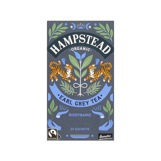 Hampstead Tea Early Grey infusion bio (20 sachets)