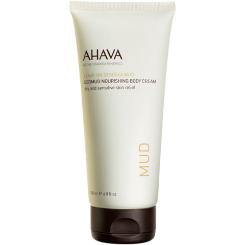 AHAVA Dermud crème corporelle nourrissante à la boue de la mer Morte (200 ml)