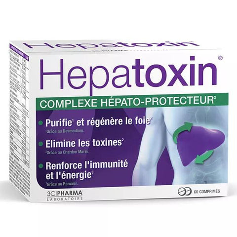 3C Pharma Hepatoxin 60 tablets