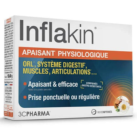3C Pharma Inflakin 10 tablets