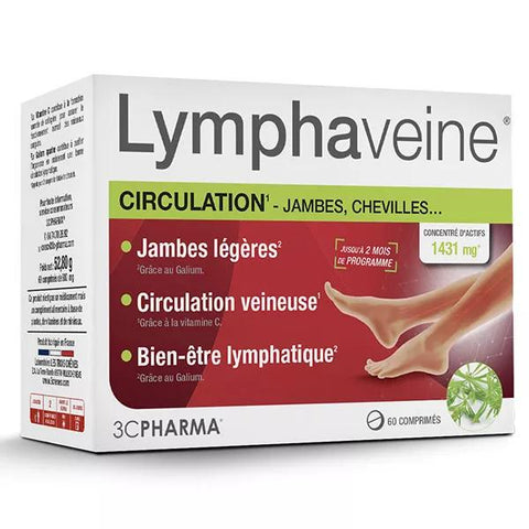 3C Pharma LymphaVeine 60 tablets