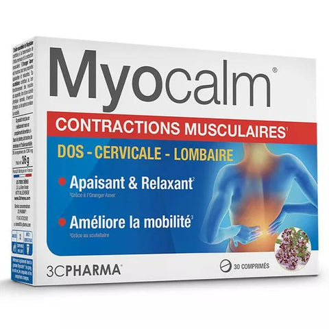 3C Pharma Myocalm 30 tablets