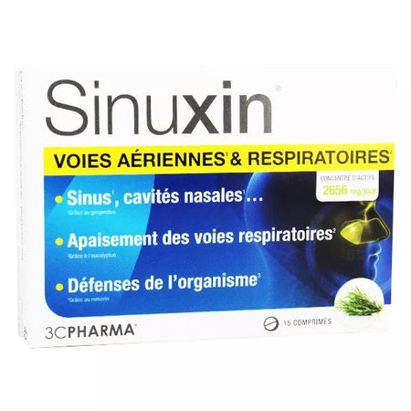 3C Pharma Efirub Sinuxin 15 comprimés