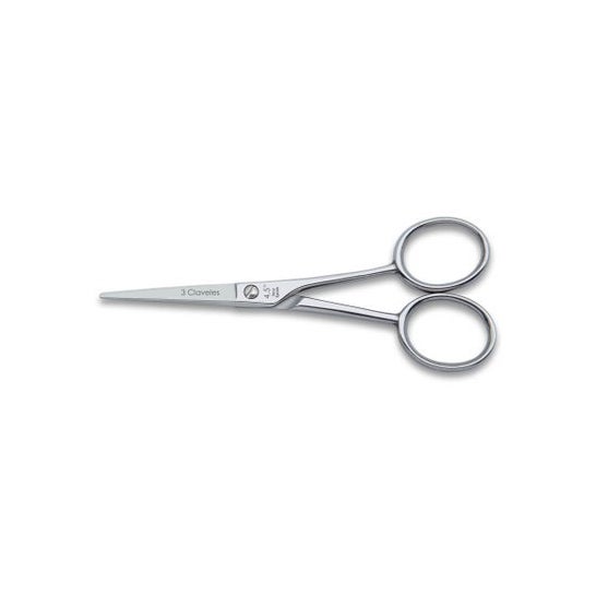 3 Claveles ciseaux à moustache droite (4.5'' 11 cm, 1 pièce)