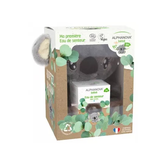 Alphanova Bebé pack peluche koala eau de parfum