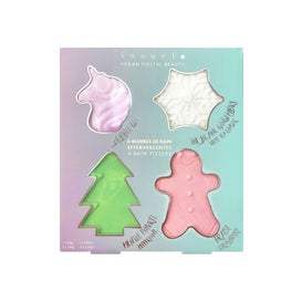 Inuwet Coffret de 4 bombes de bain effervescentes