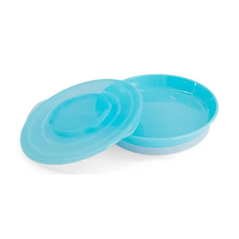TwistShake Divided Plate +6 months blue (1 piece)